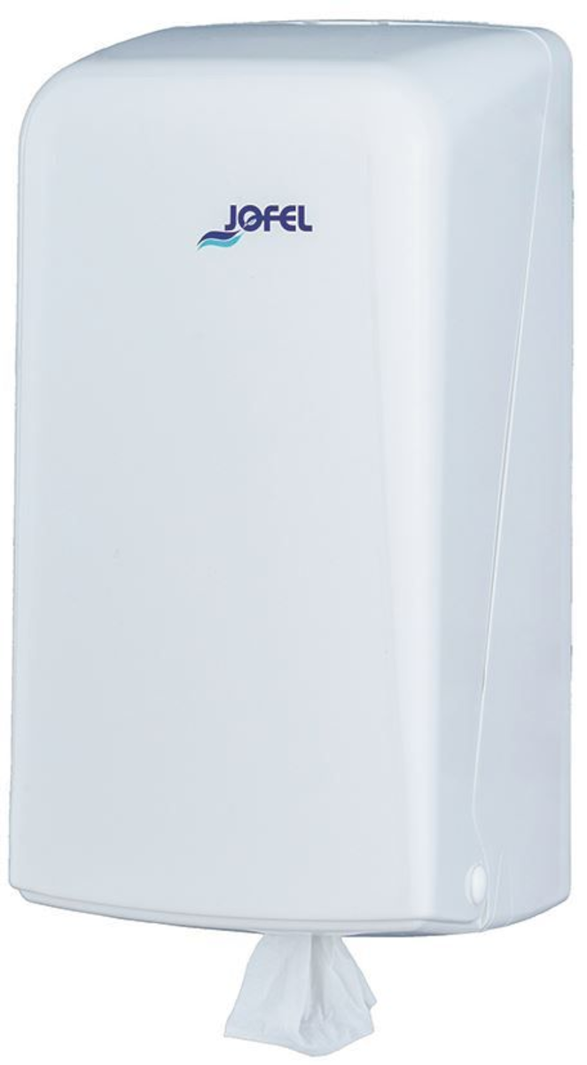 DISTRIBUTEUR MINI BOBINE À DÉVIDAGE CENTRAL BLANC