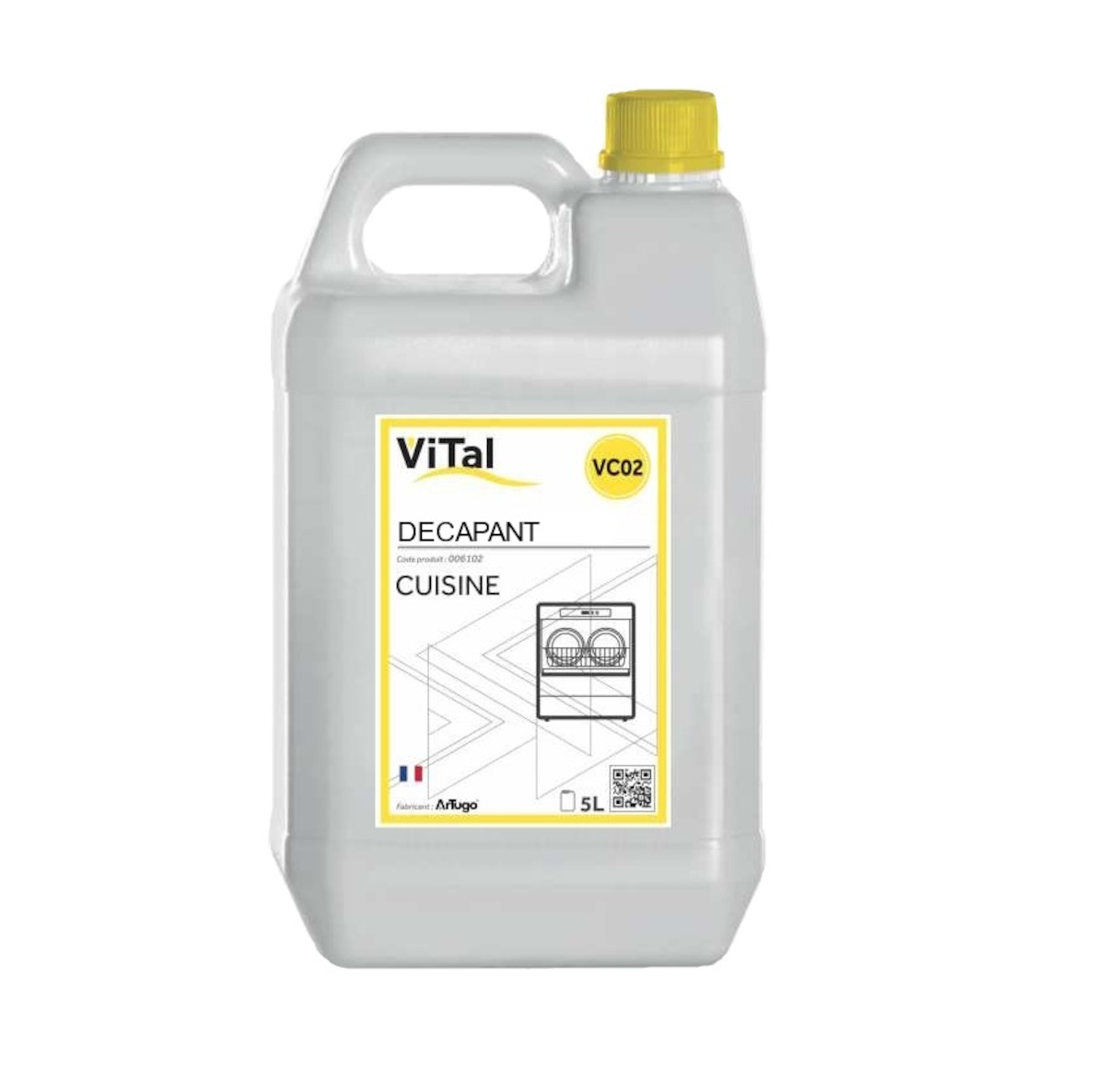 DÉTARTRANT LIQUIDE POUR MACHINE À LAVER