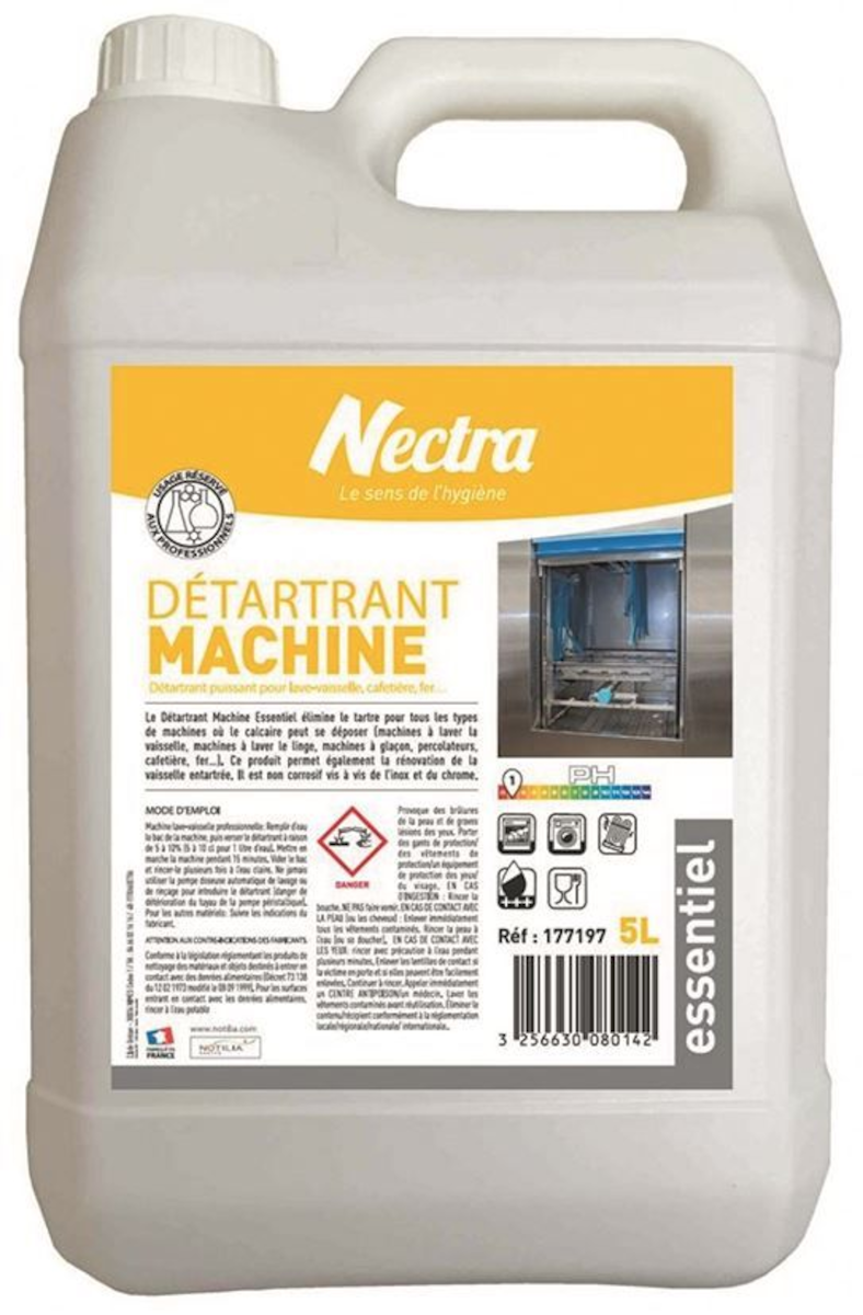DÉTARTRANT LIQUIDE POUR MACHINE À LAVER