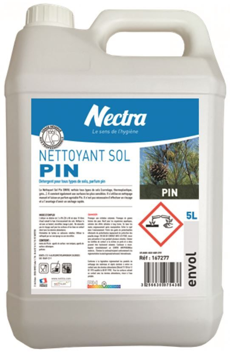 DÉTERGENT SOLS PIN