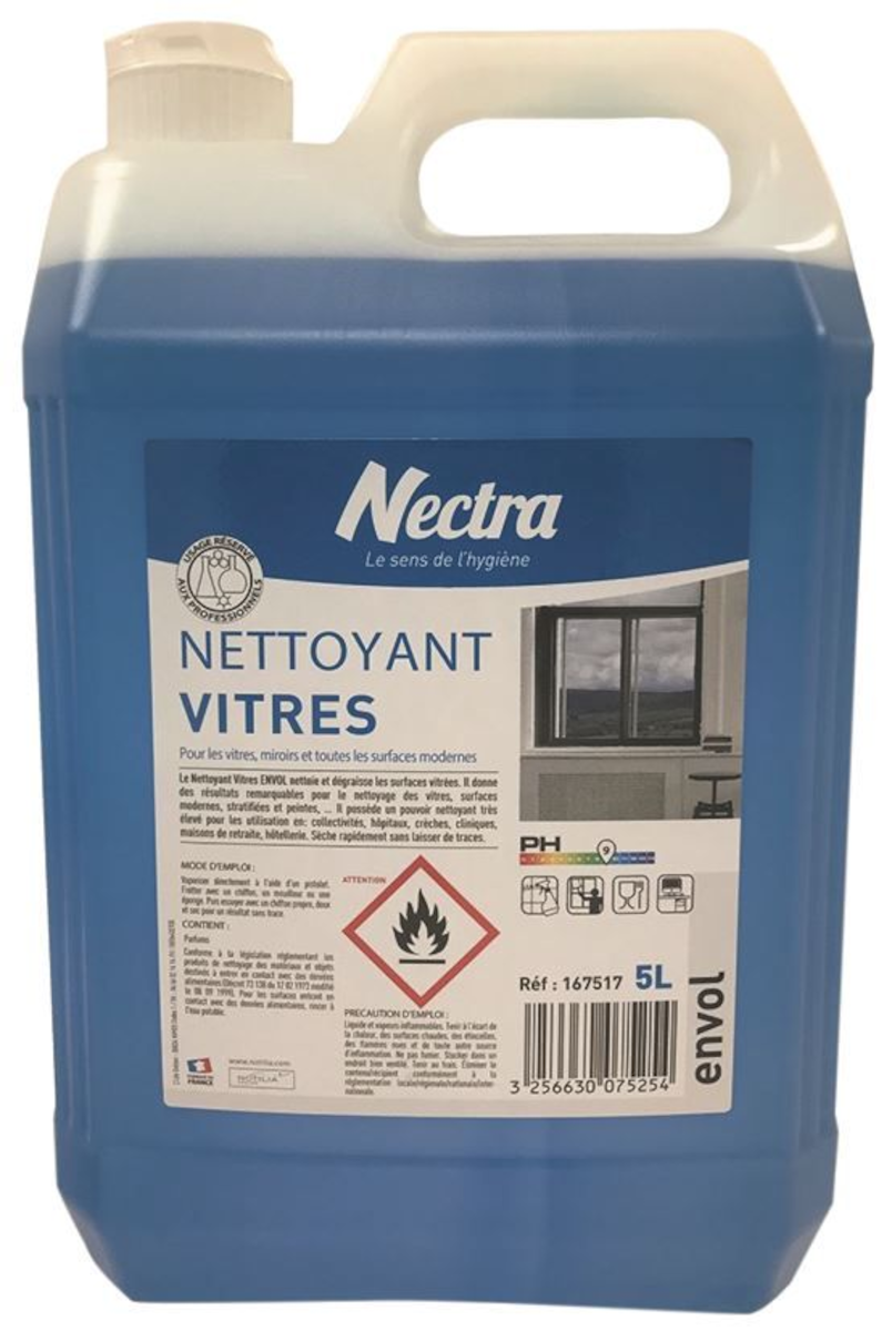 NETTOYANT VITRES ET SURFACES MODERNES