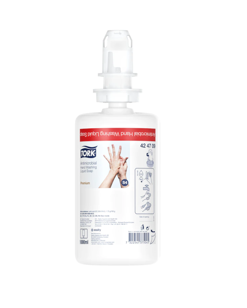 SAVON LIQUIDE MAINS ANTIMICROBIEN S4