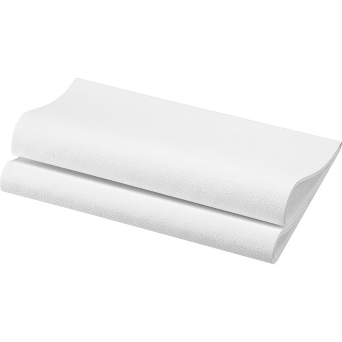 SERVIETTE NON TISSÉE DUNISOFT 48X48CM BLANCHE
