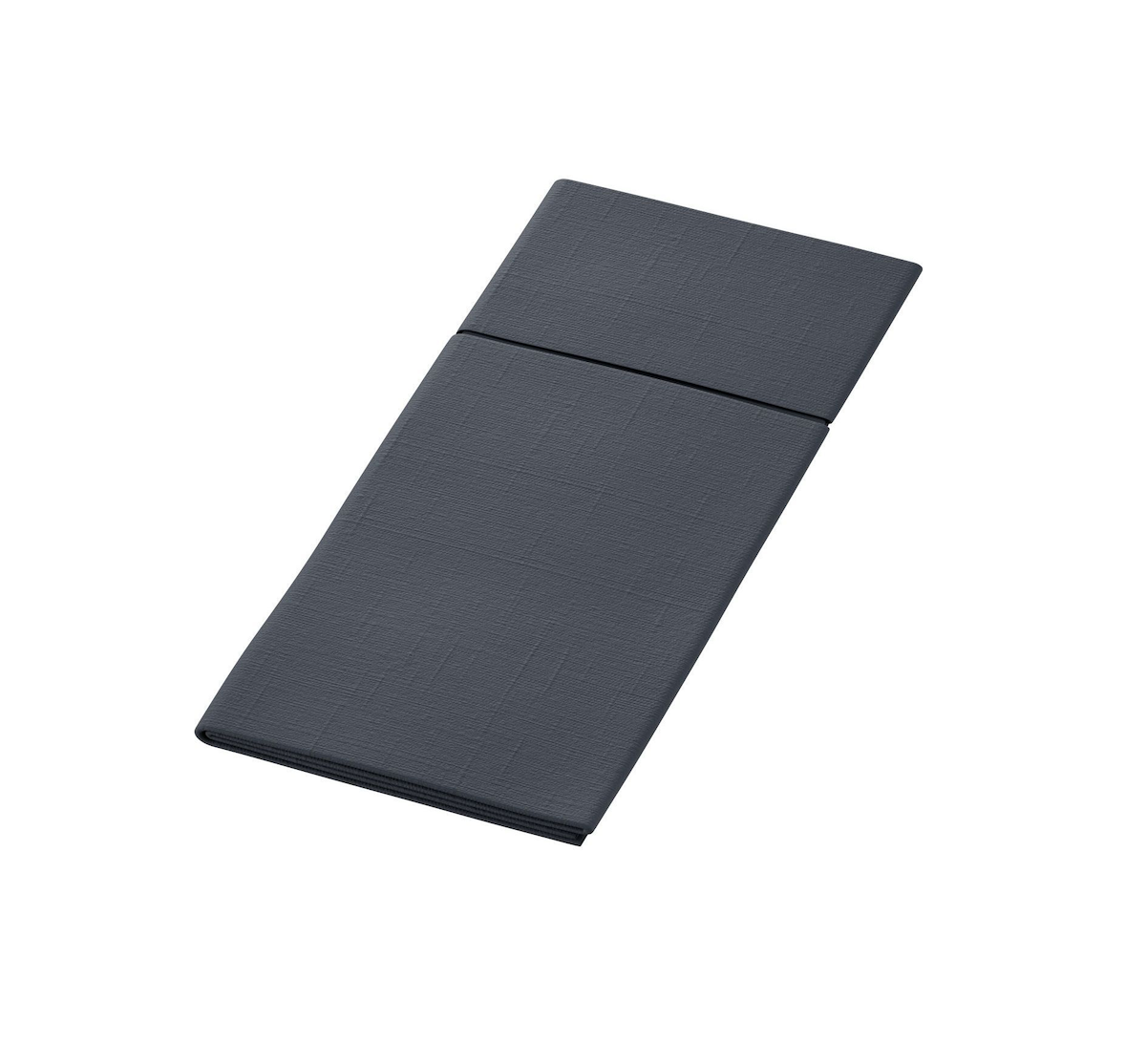 SERVIETTE NON TISSÉE BIO DUNILETTO SLIM 40X33CM NOIRE