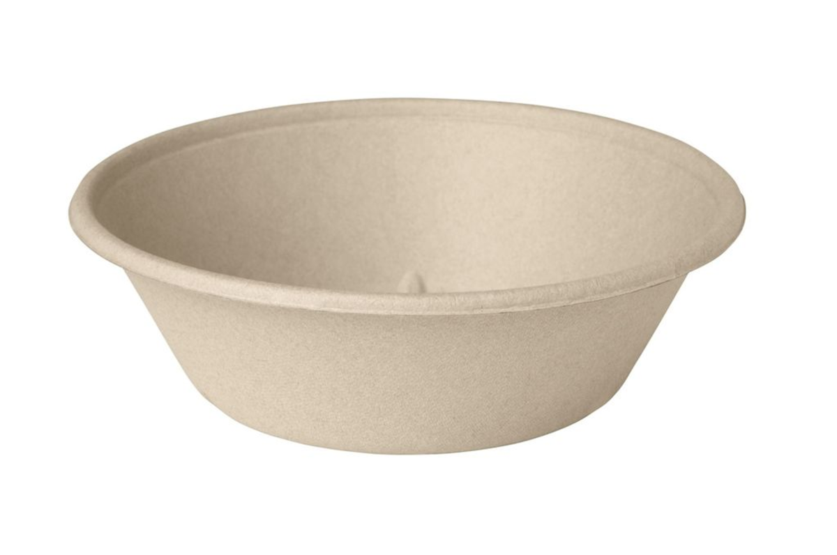 BOL BAGASSE MARRON 1000CC