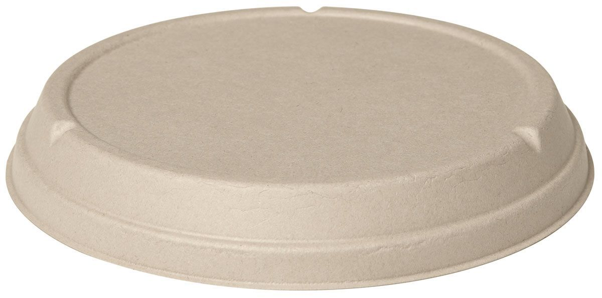 COUVERCLE BAGASSE MARRON POUR RÉF. A1213 & A0214