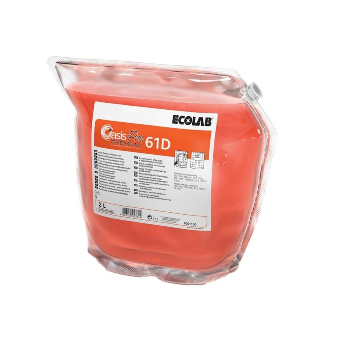DÉTERGENT DÉSINFECTANT ACIDE OASIS PRO 61D PREMIUM