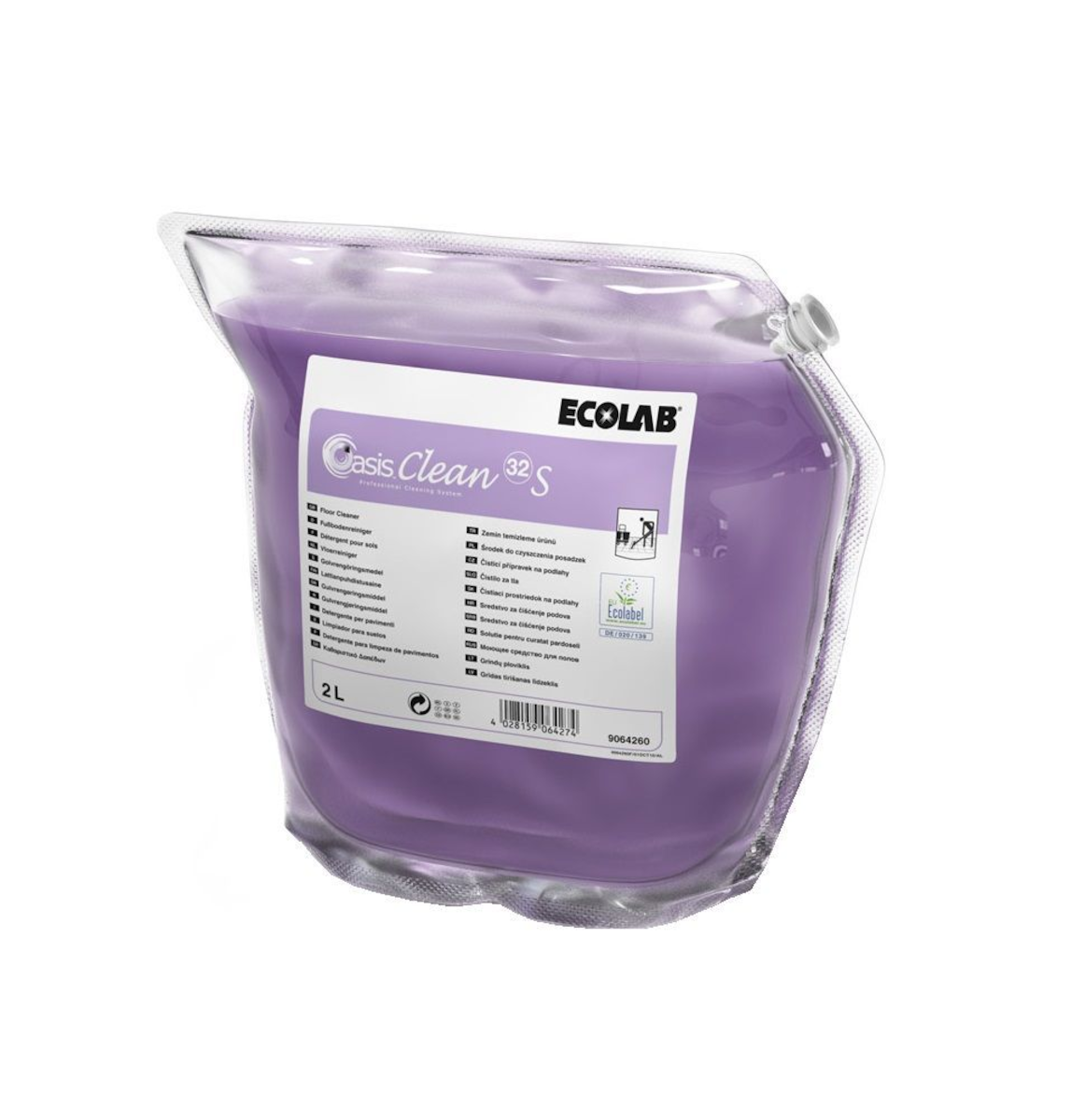 DÉTERGENT NEUTRE SOLS OASIS CLEAN 32 S