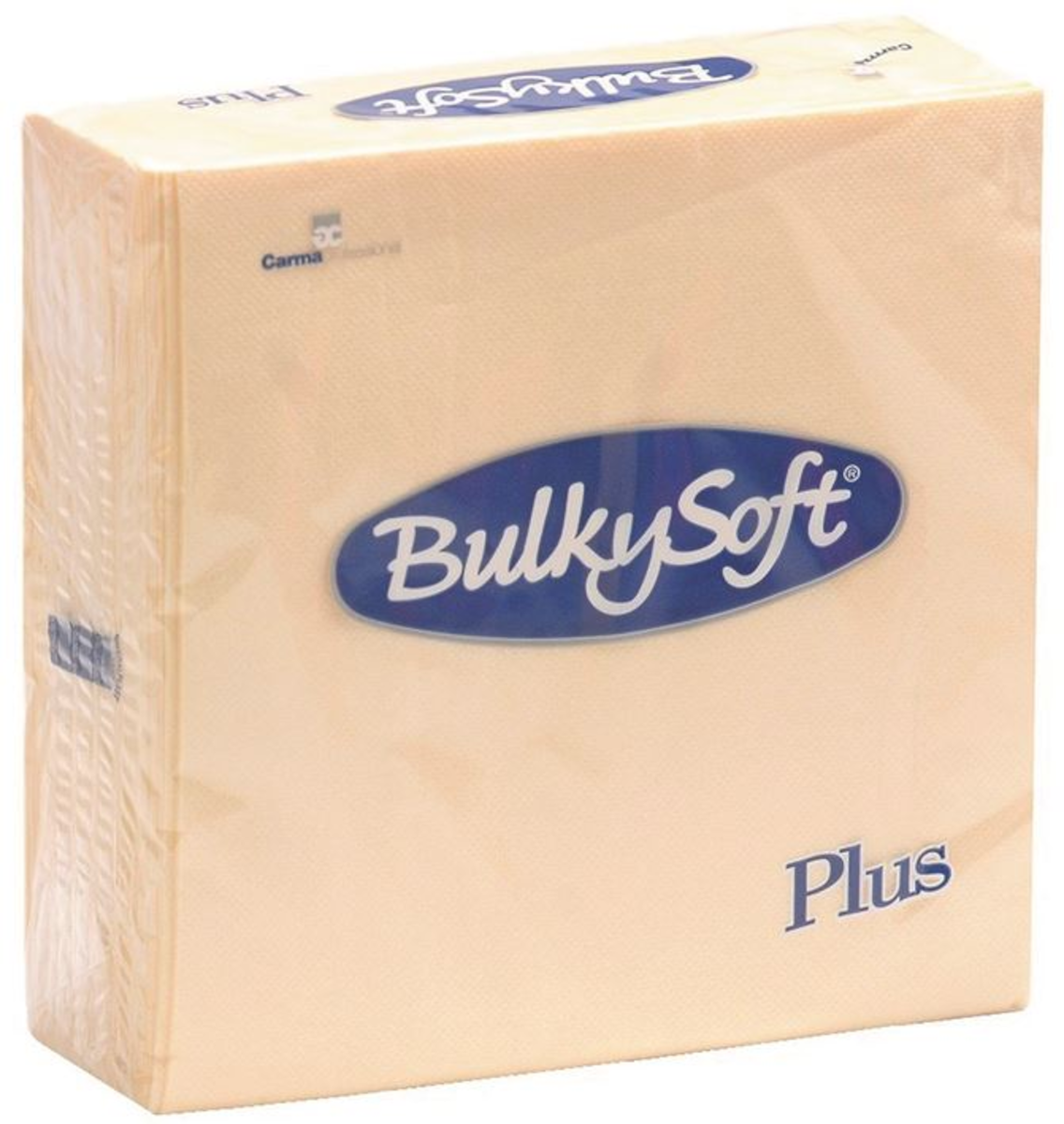 SERVIETTES OUATE DOUBLE POINT 40X40CM CRÈME