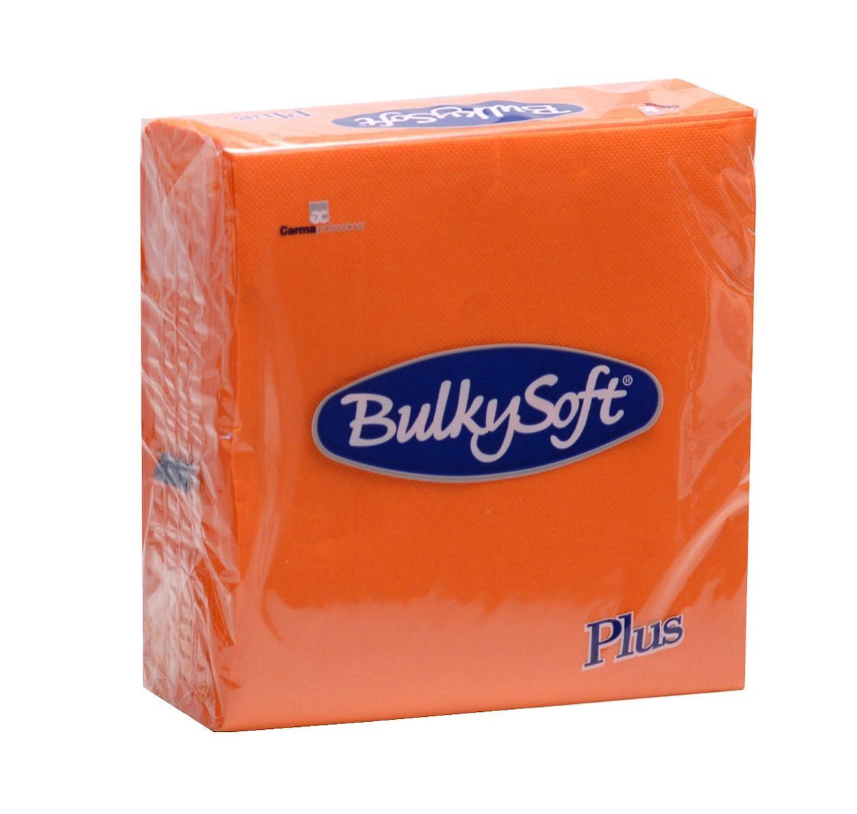 SERVIETTE OUATE DOUBLE POINT 40X40CM ORANGE