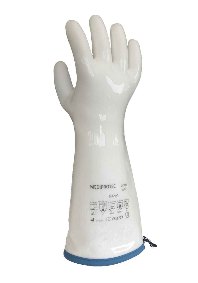 GANT SILICONE ANTI CHALEUR TOP CHEF TAILLE 8