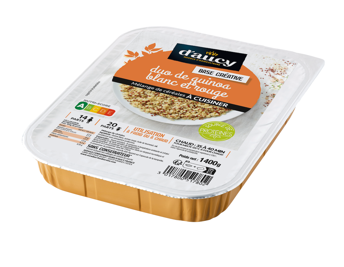 GARNITURE VEGETALE DUO DE QUINOA 1,4KG