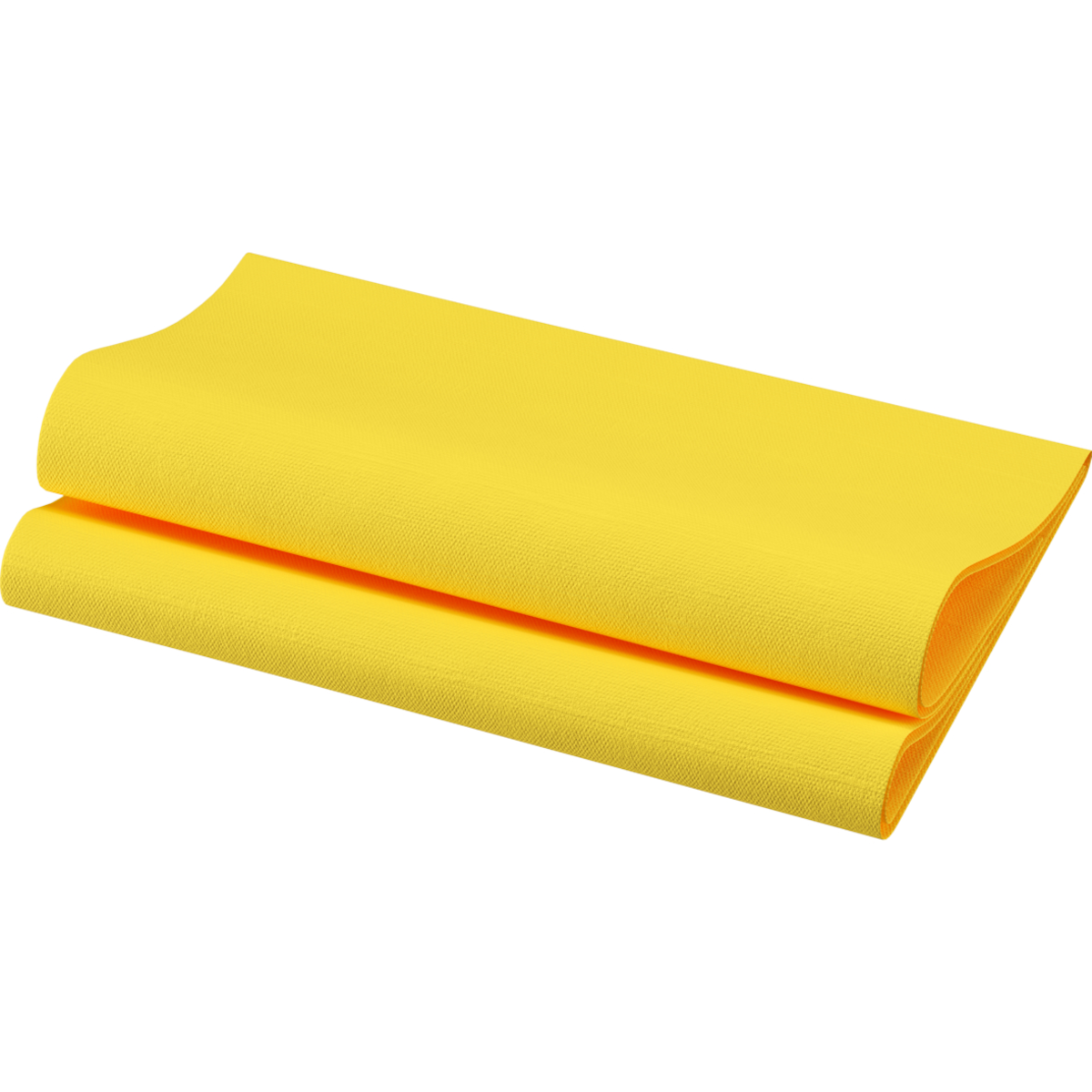 SERVIETTE NON TISSÉE BIO DUNISOFT 40X40CM JAUNE
