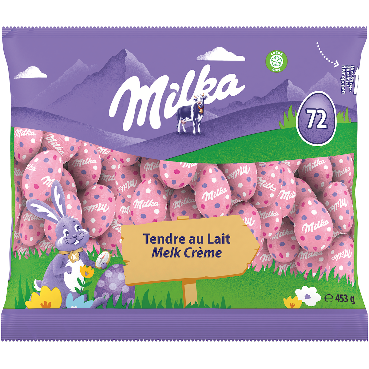 MILA PETITS OEUFS TENDRE AU LAIT 453G