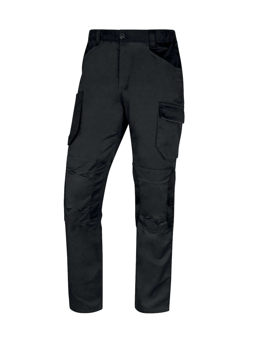 PANTALON DE TRAVAIL POLYCOTON 7 POCHES M2PA3 GRIS / NOIR