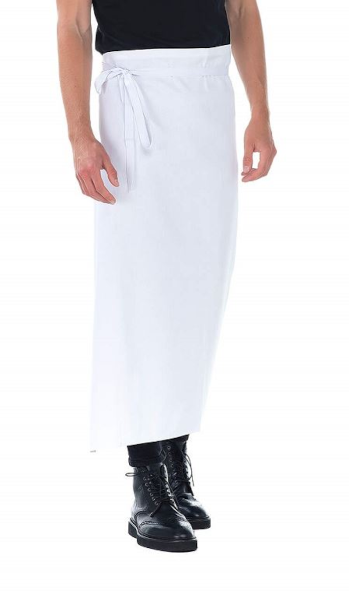 CARRÉ DE CHEF COTON BLANC