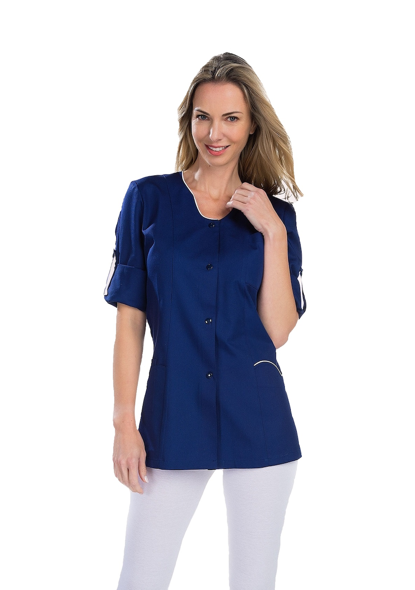BLOUSE POLYCOTON MANCHES TRANSFORMABLES ANAÏS