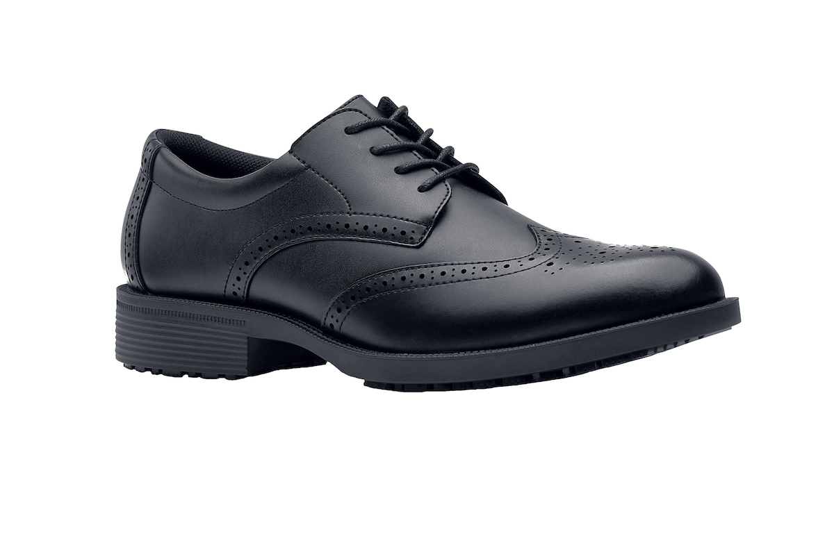 CHAUSSURE DE SERVICE CUIR NOIR EXECUTIVE WING TIP OB SR T.38/47