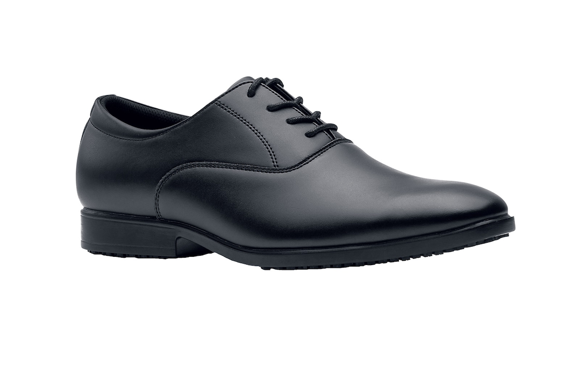 CHAUSSURE DE SERVICE CUIR NOIR AMBASSADOR OB SR T.38/47