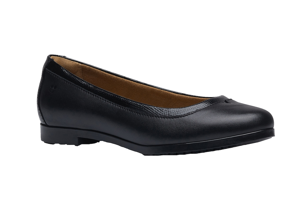 CHAUSSURE DE SERVICE CUIR NOIR REESE OB E SRC T.35/42