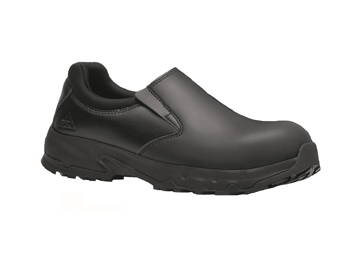 MOCASSIN SÉCURITÉ MICROFIBRE NOIR BRANDON S3L FO SR LG ESD T.36/48