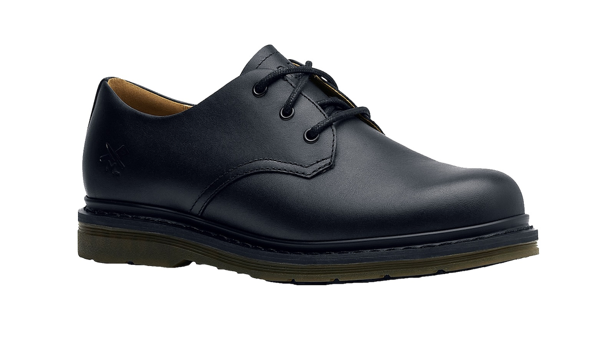 CHAUSSURE SERVICE CUIR NOIR MINETTA OXFORD T.38/47