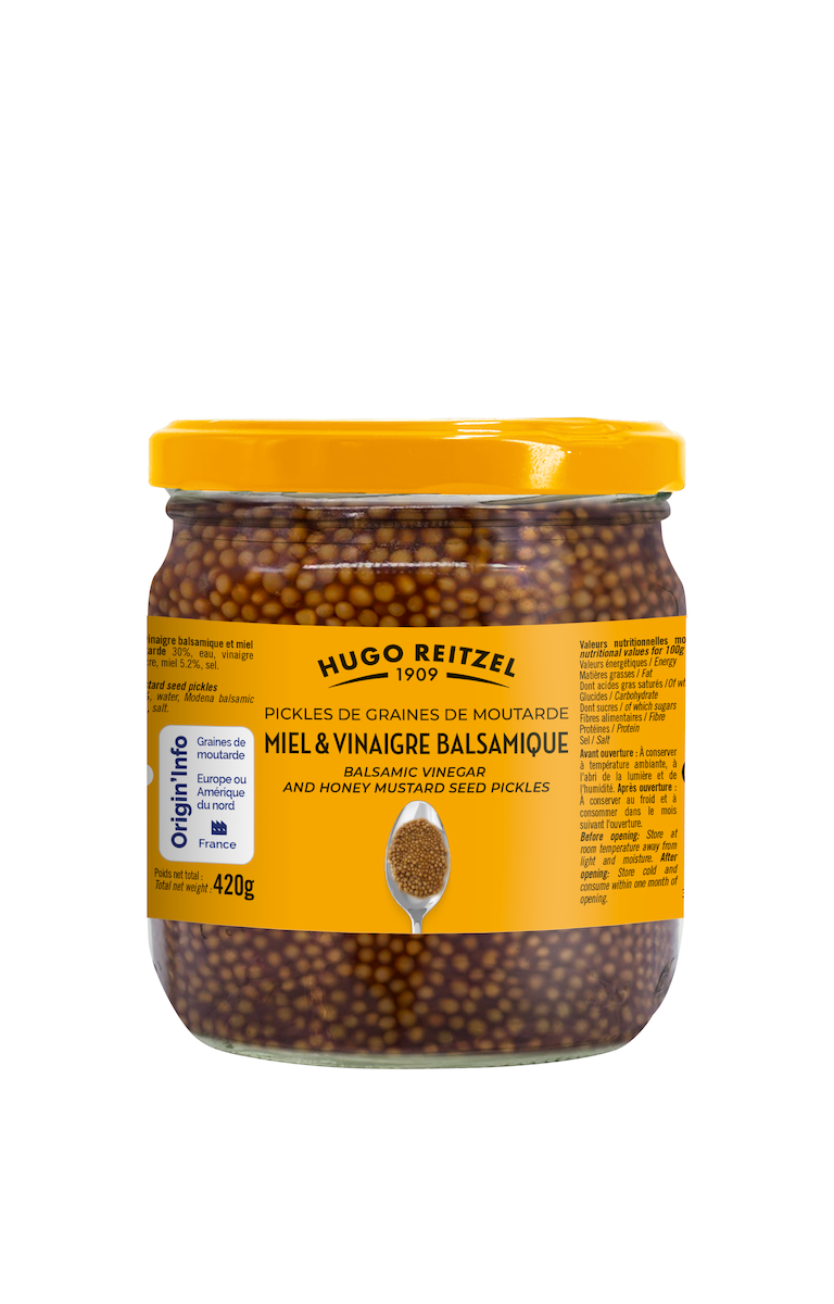 PICKLES GRAINE MOUTARDE  420G