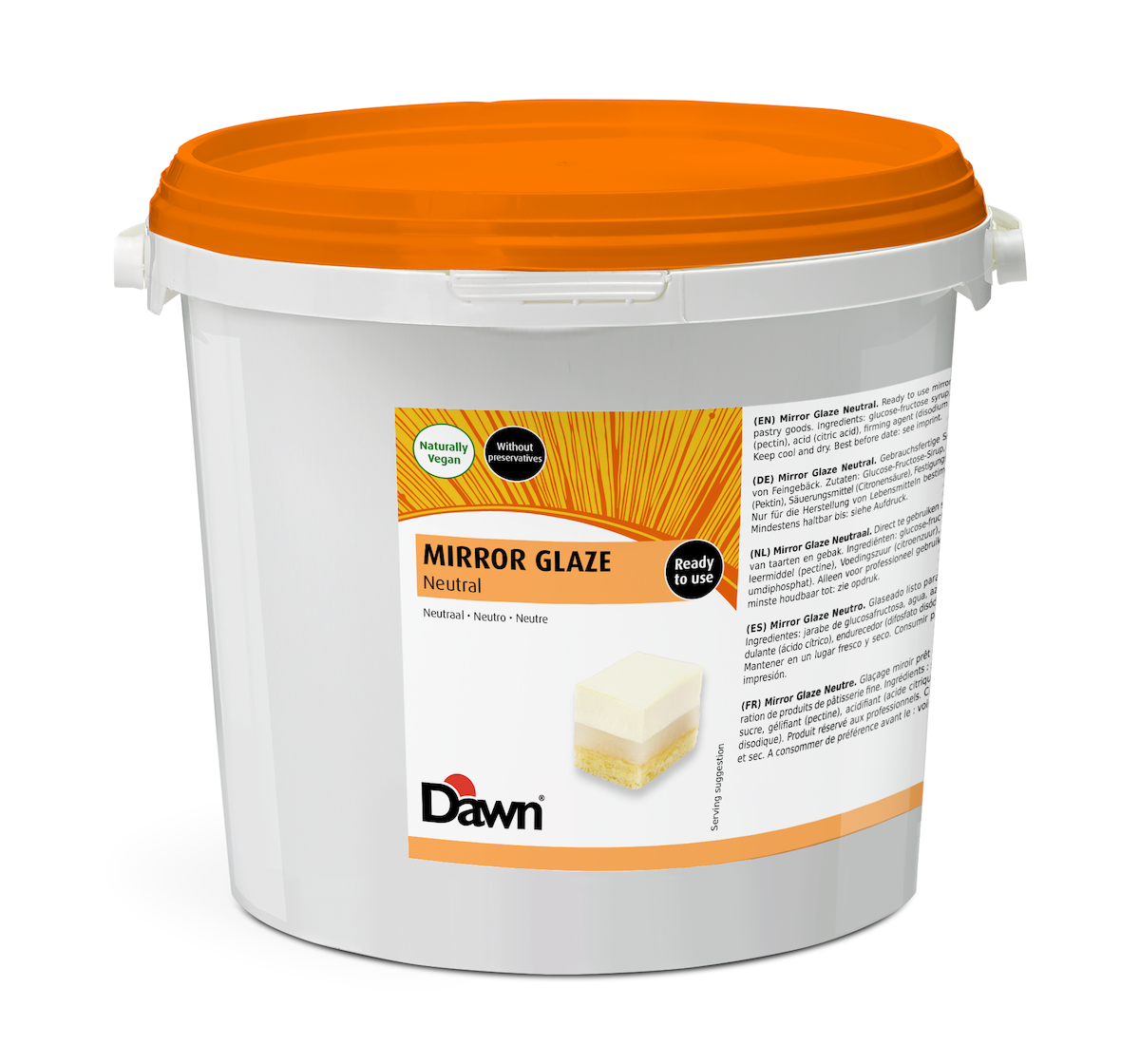 GEL MIROIR NEUTRE SANS SORBATE 7KG