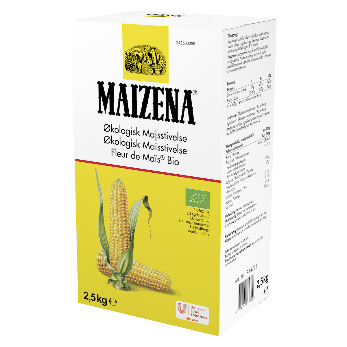 MAIZENA FLEUR DE MAIS BIO 2,5 KG