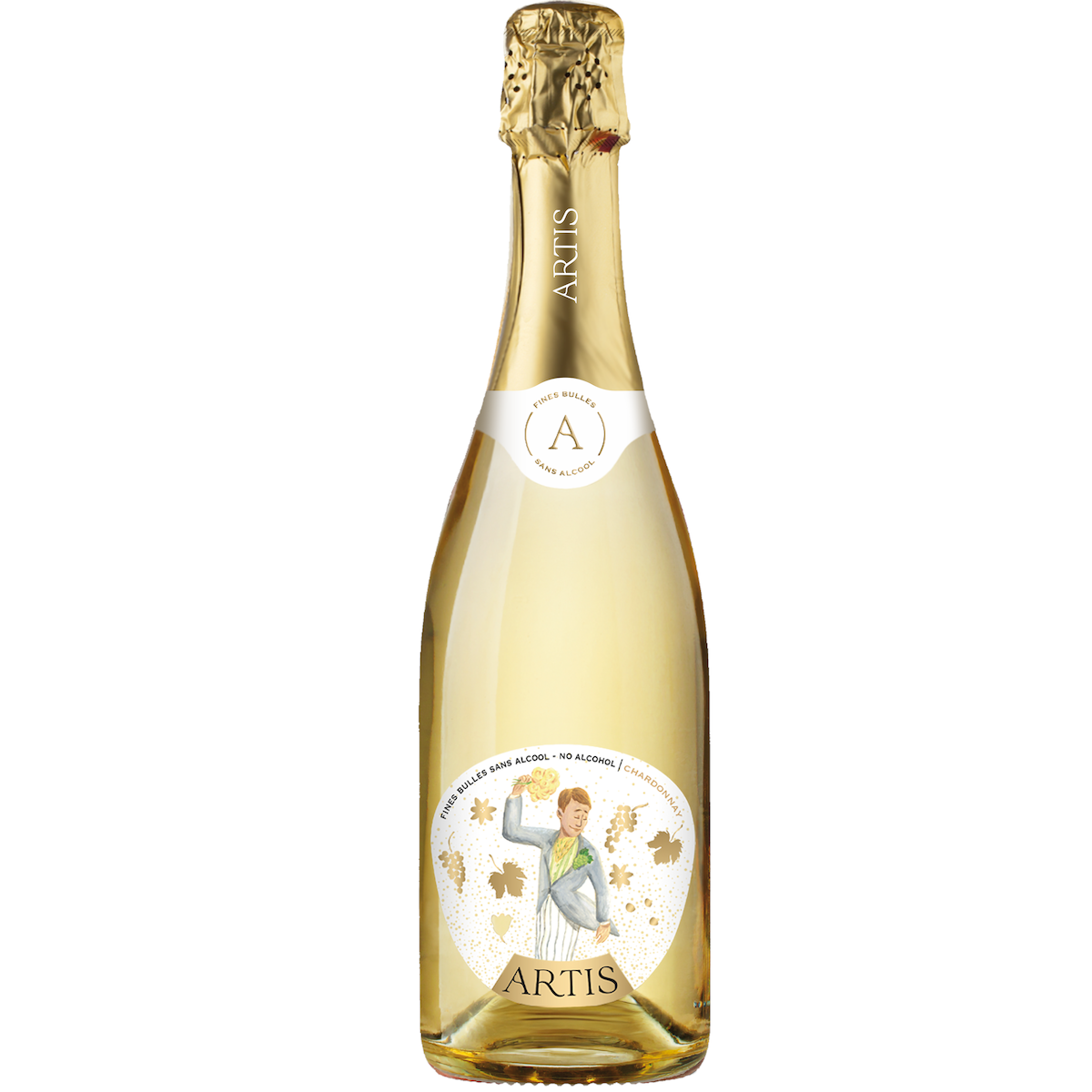 FINES BULLES SANS ALCOOL CHARDONNAY 75CL