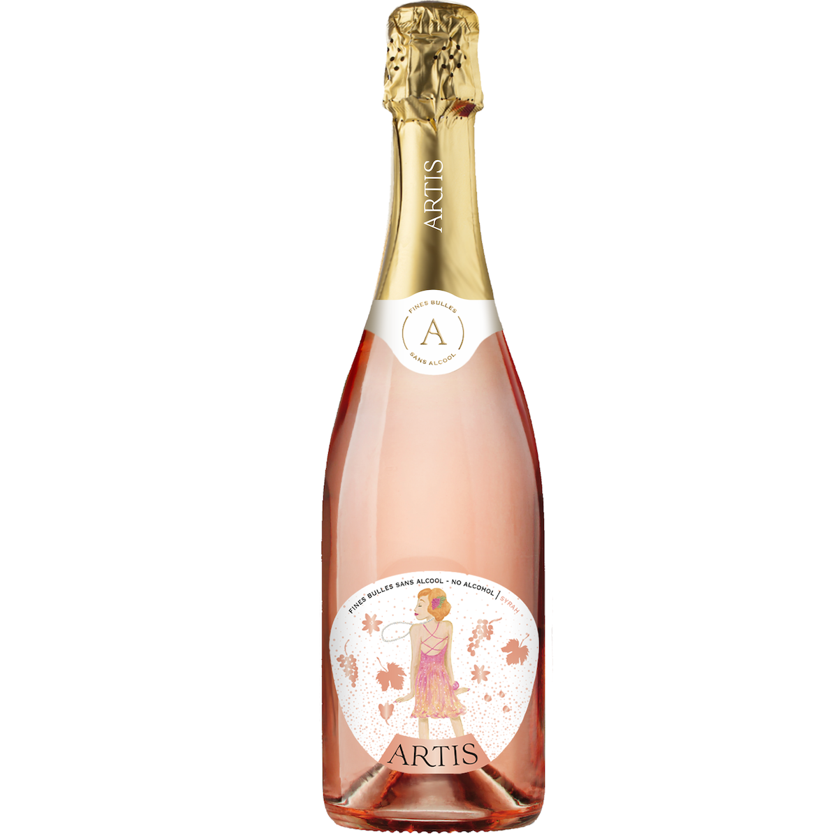 FINES BULLES SANS ALCOOL SYRAH 75CL