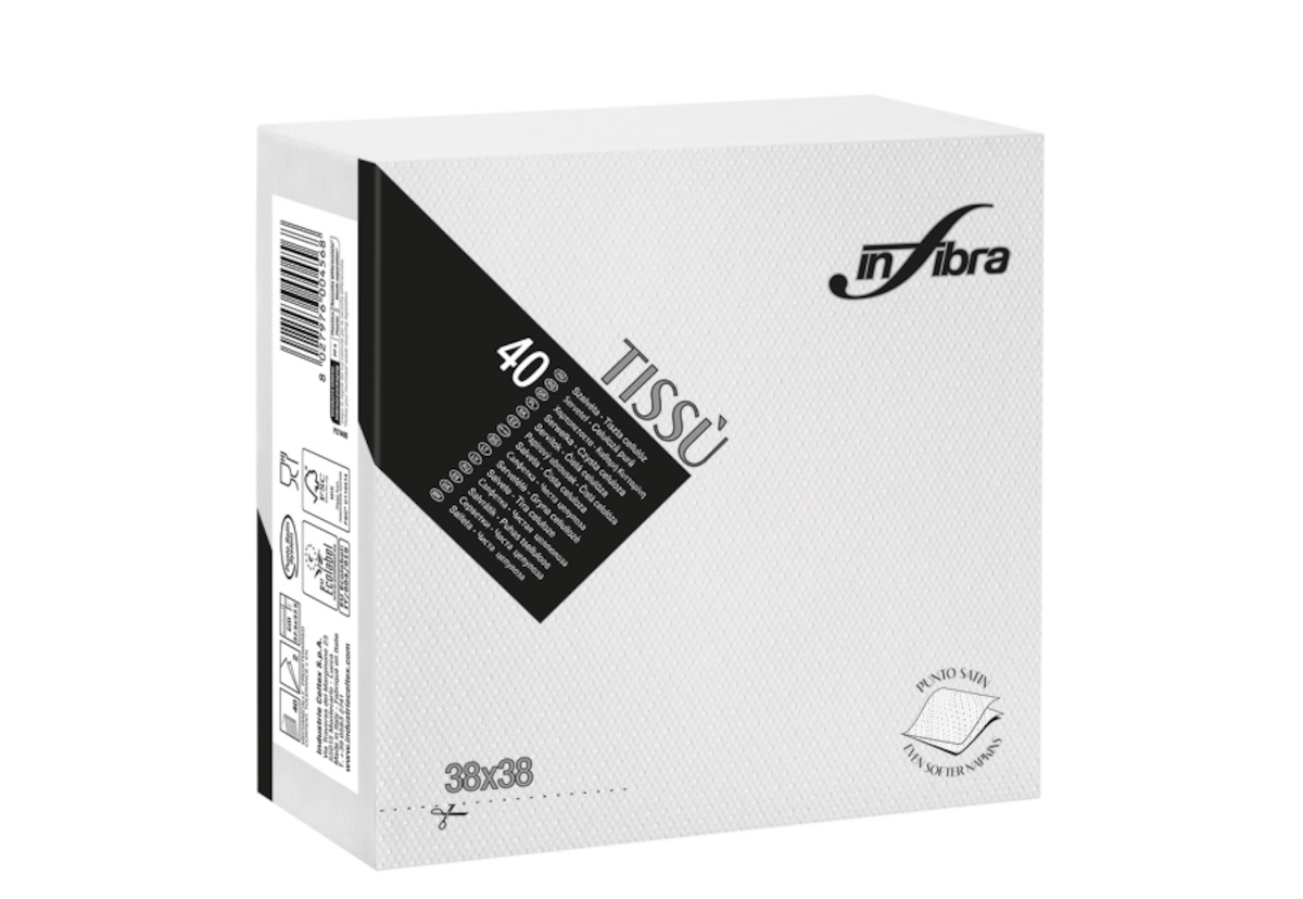 SERV 2POINT 38X38 BLANC   C1440