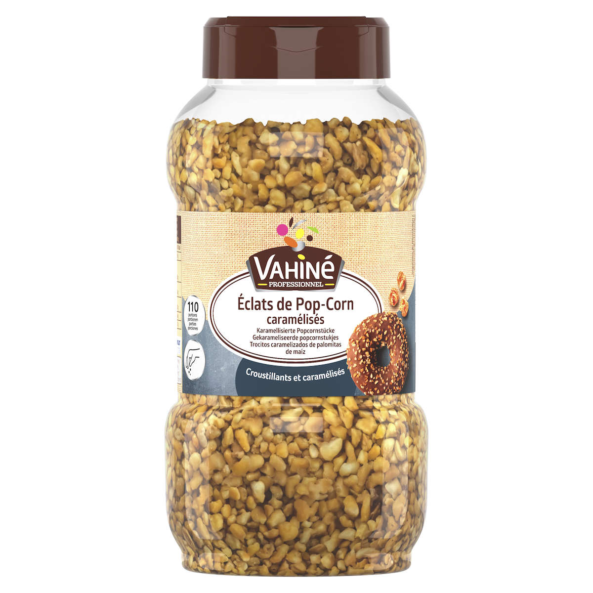 ECLATS DE POP CORN CARAMELISES BOITE DE 400G