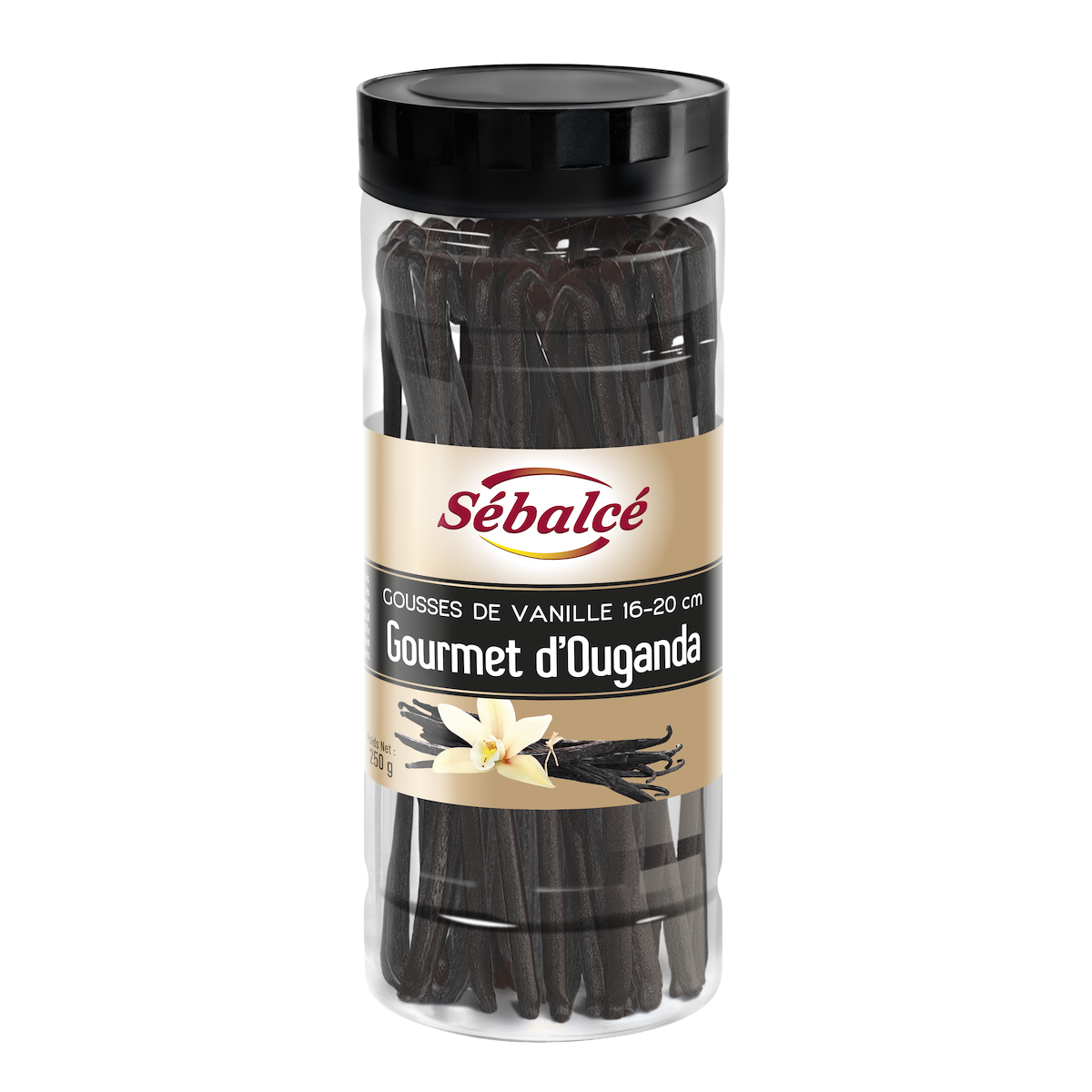 GOUSSES DE VANILLE GOURMET D'OUGANDA 250G