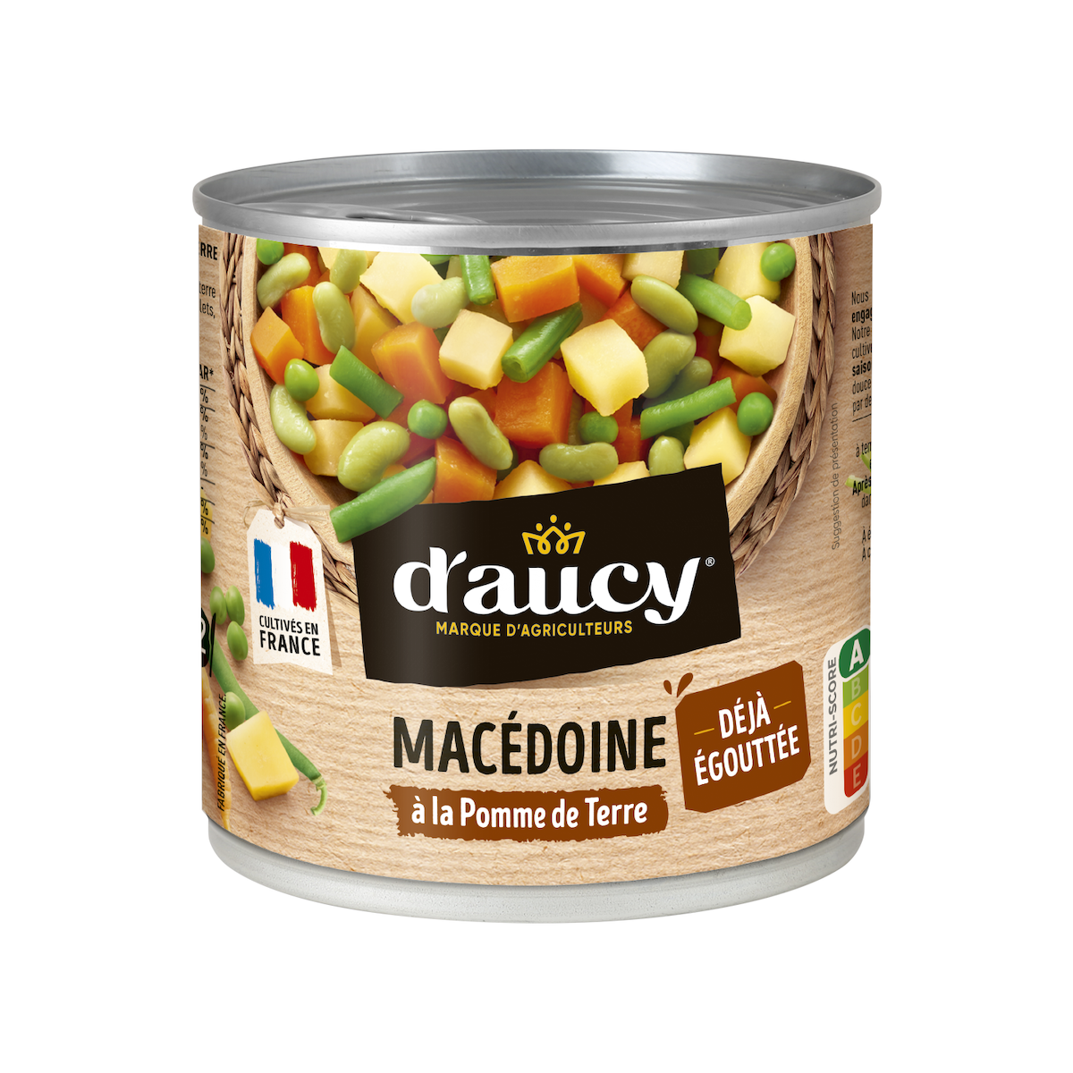 MACEDOINE DÉJÀ ÉGOUTTÉE 1/2