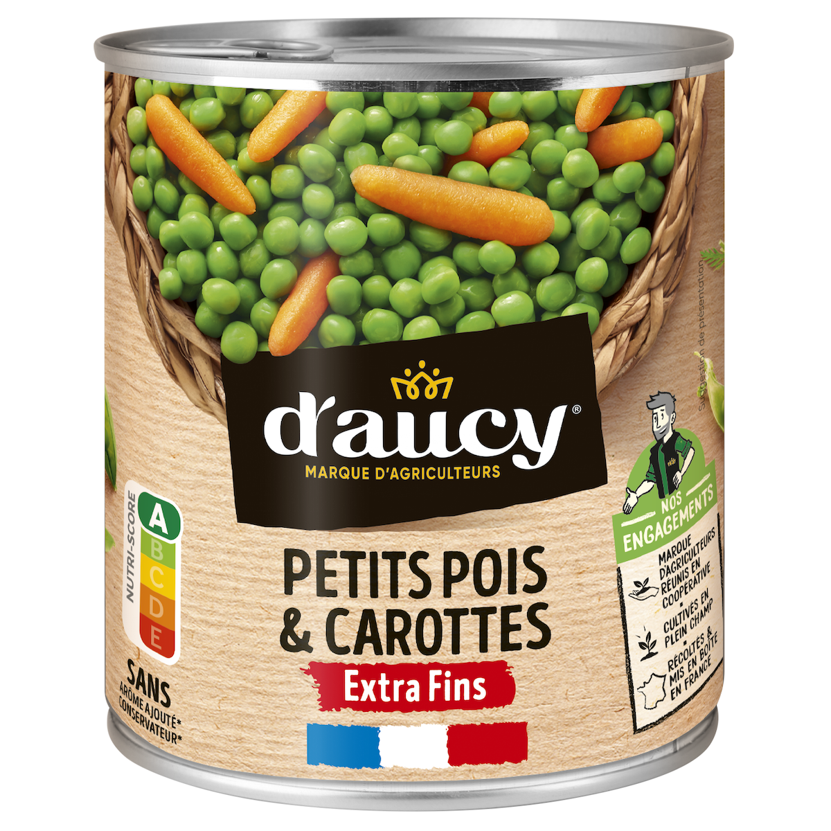 POIS EXTRA FINS CAROTTES 4/4