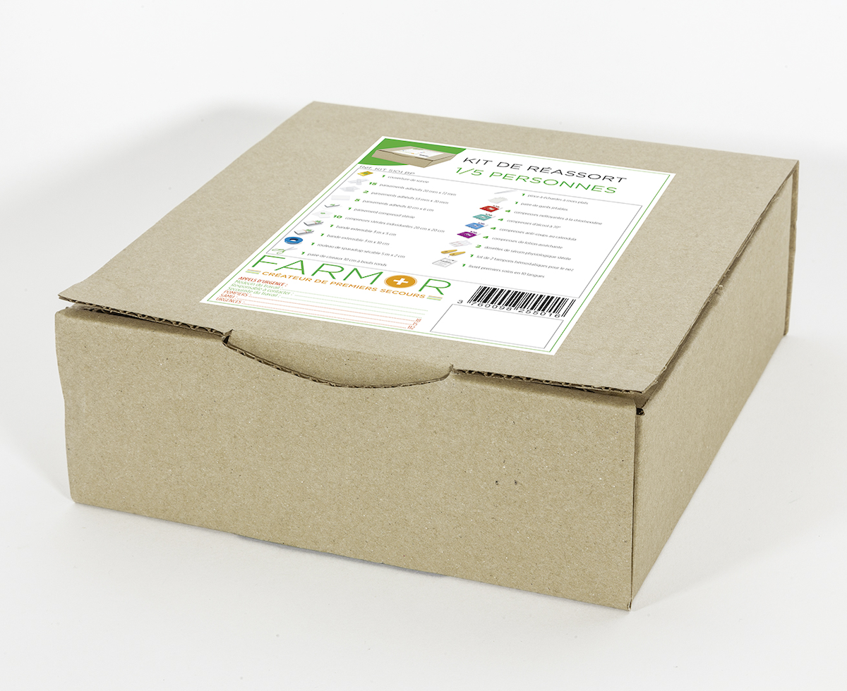 KIT DE REASSORT MULTIRISQUES 1 A 5 PERSONNES