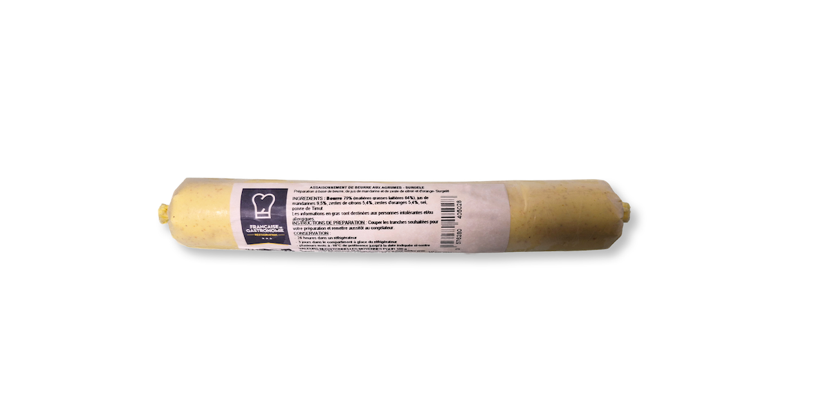 ASSAISONNEMENT DE BEURRE AUX AGRUMES 250G SURG
