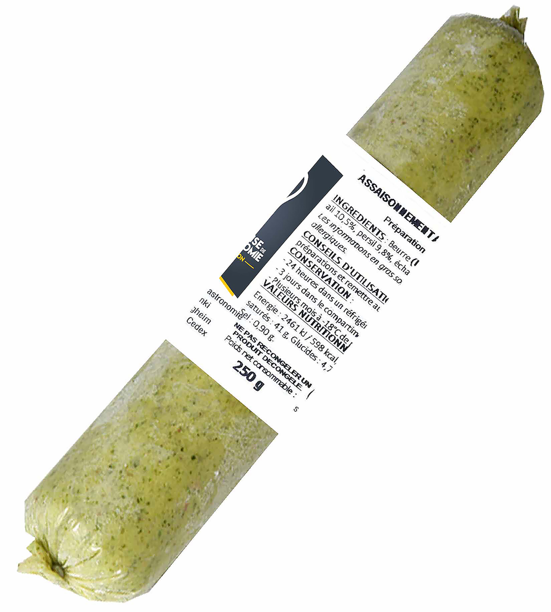 ASSAISONNEMENT AU BEURRE AIL ET PERSIL 250G SURG