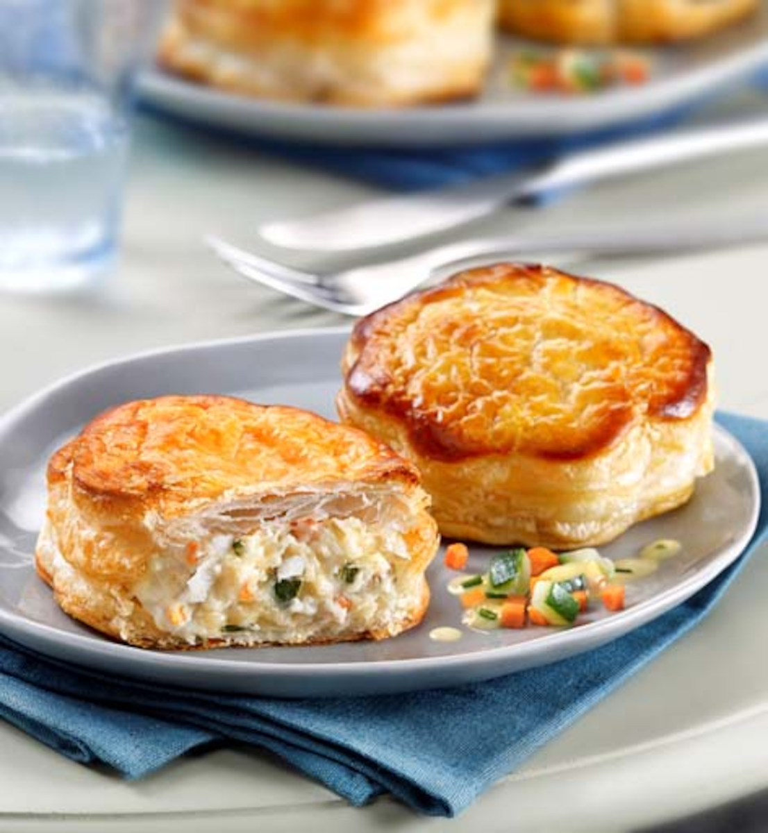 FEUILLETÉ POISSON SAUCE BEURRE BLANC 70G SURG