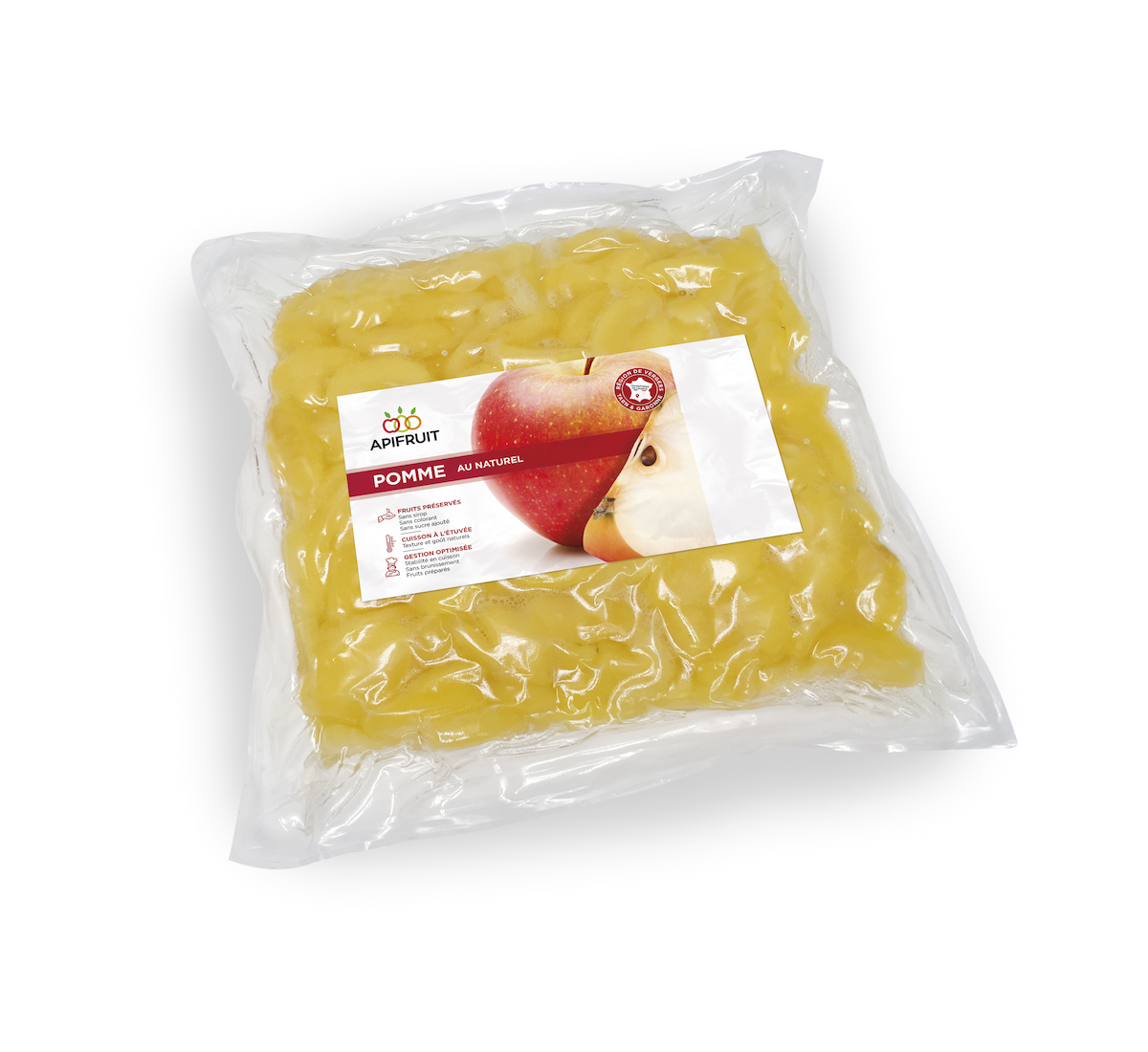 POMME HVE EN QUARTIER 3KG FRAIS