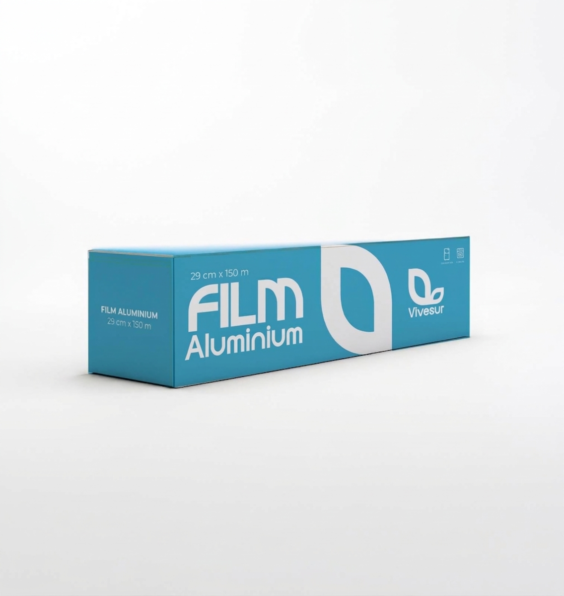 FILM ALUMINIUM BOITE DISTRI + LAME 150MX29CM
